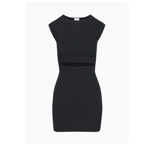 Black cut out Aritzia dress